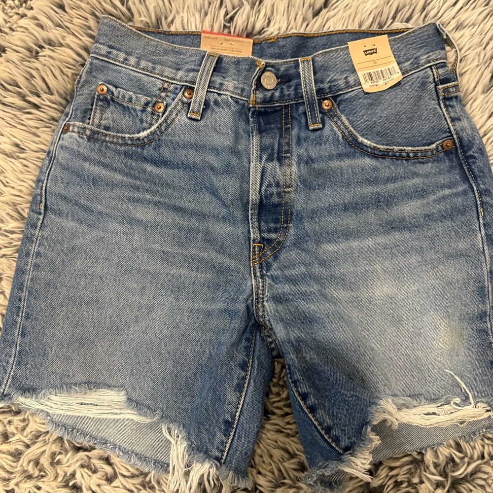 Levi's 501 Classic Blue Jean Shorts
